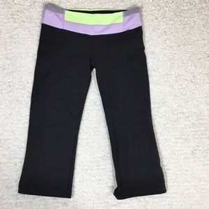 Lululemon Gather and Crow Colorblock Waistband